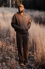 Load image into Gallery viewer, "Designed For The Fly Only" Brown Hoodie