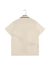 Load image into Gallery viewer, Father Take My Hand" Beige Viscose Shirt