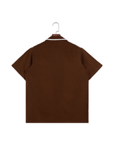 Load image into Gallery viewer, Father Take My Hand" Brown Viscose Shirt