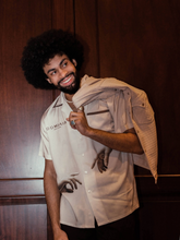 Load image into Gallery viewer, Father Take My Hand" Beige Viscose Shirt