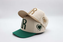 Load image into Gallery viewer, DR MONOGRAM TRUCKER HAT BEIGE/BROWN