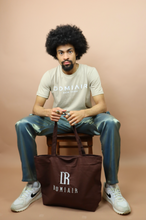 Load image into Gallery viewer, Domiair Premium Zippered Tote Bag Brown