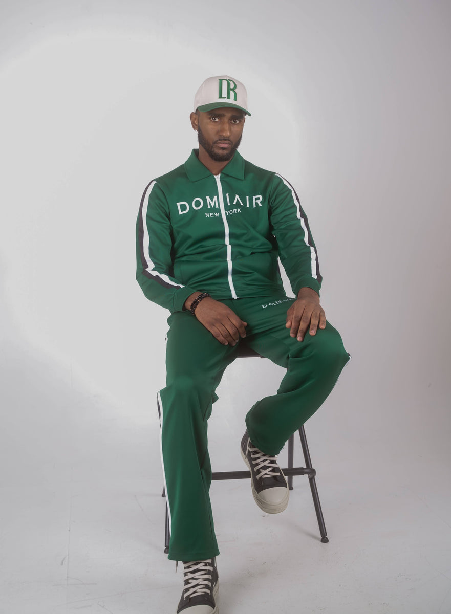 Domiair Grandeur Unisex Green Tracksuit