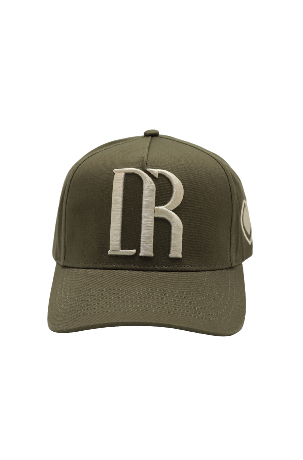DR Monogram Trucker Hat Olive