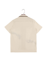 Load image into Gallery viewer, Father Take My Hand&quot; Beige Viscose Shirt
