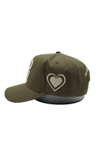 Load image into Gallery viewer, DR Monogram Trucker Hat Olive

