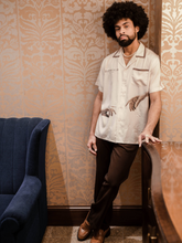 Load image into Gallery viewer, Father Take My Hand&quot; Beige Viscose Shirt
