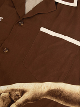 Load image into Gallery viewer, Father Take My Hand&quot; Brown Viscose Shirt
