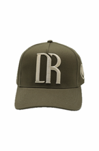 Load image into Gallery viewer, DR Monogram Trucker Hat Olive
