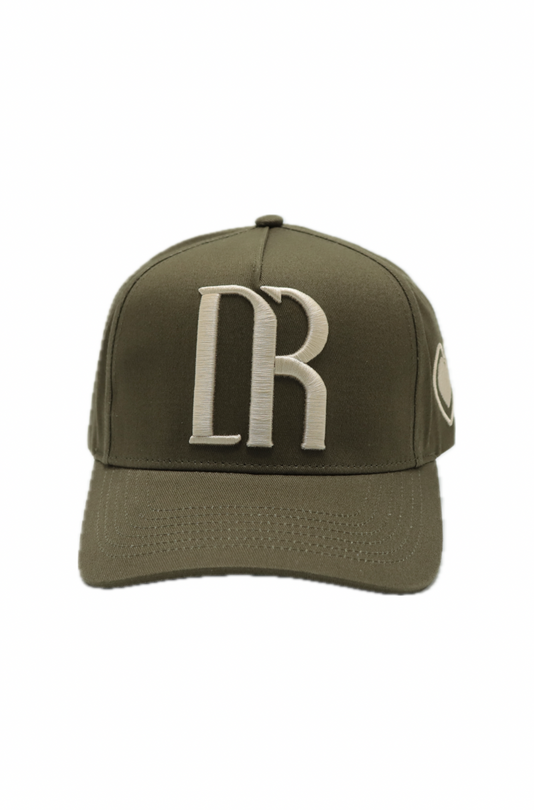 DR Monogram Trucker Hat Olive