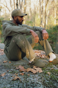 "Designed For The Fly Only" Olive Sweatpants