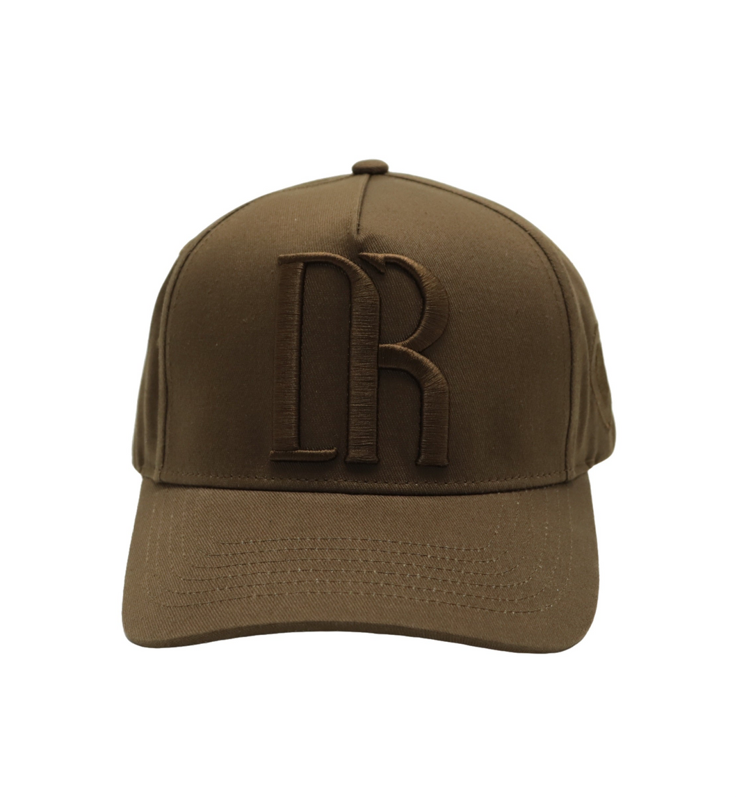 DR Monogram Trucker Hat Brown