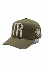 Load image into Gallery viewer, DR Monogram Trucker Hat Olive
