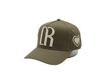 Load image into Gallery viewer, DR Monogram Trucker Hat Olive
