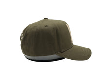 Load image into Gallery viewer, DR Monogram Trucker Hat Olive
