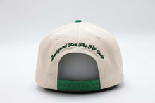 Load image into Gallery viewer, DR MONOGRAM TRUCKER HAT BEIGE/GREEN
