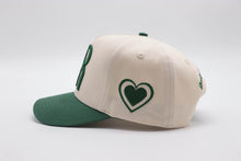 Load image into Gallery viewer, DR MONOGRAM TRUCKER HAT BEIGE/GREEN
